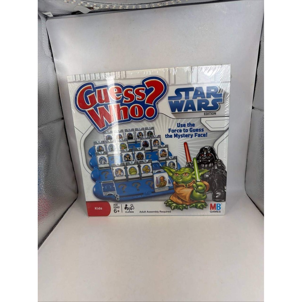 Star Wars Guess Who Board Game 2008 Milton Bradley MB Games New Sealed 04898